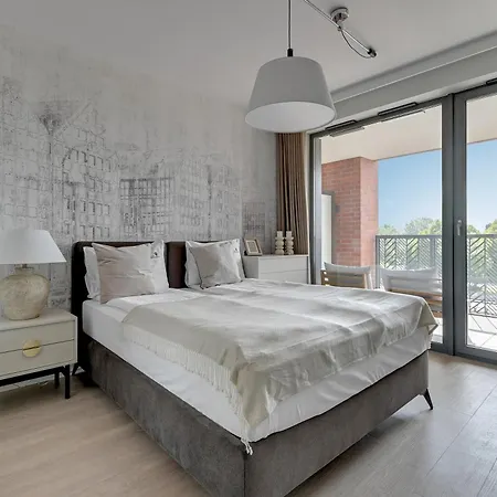 Scala 60e Center Premium With Parking By Lion Apartament Gdańsk